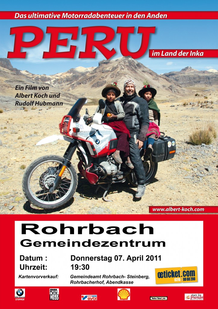 Flyer Peru-Film Rohrbach-Steinberg