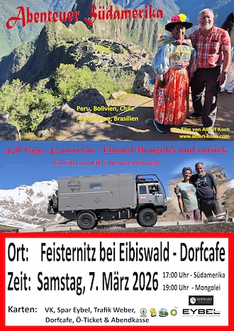 Abenteuer Südamerika & 28 Tage, 42.000 km - Einmal Mongolei und zurück